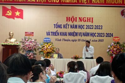Hội nghị tổng kết năm học 2022 – 2023, triển khai nhiệm vụ năm học 2023 – 2024